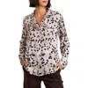 Bella Dahl Print Button-up Shirt In Neutral