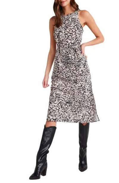 Bella Dahl Print Sleeveless Dress In Animal Print