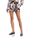 Bella Dahl Printed Tie Waist Shorts