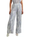 Bella Dahl Pull On Pleated Pant In Multi