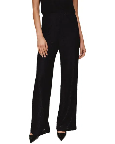 Bella Dahl Pull On Stretch Lace Pant In Black