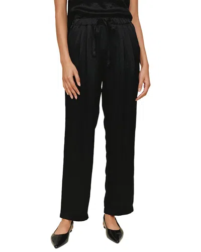 Bella Dahl Pull-on Slouchy Trouser In Black