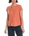 Bella Dahl Pullover Shirt In Orange