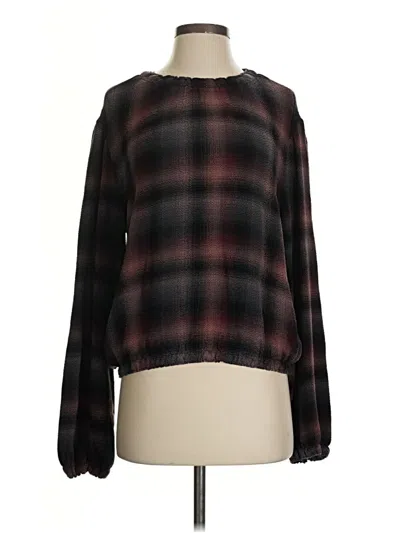 Pre-owned Bella Dahl Pullover Sweater In Brown