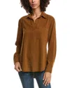 Bella Dahl Pullover Tunic In Brown