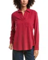 Bella Dahl Pullover Tunic In Red
