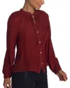 Bella Dahl Raglan Sleeve Button Down Blouse