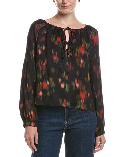 Bella Dahl Raglan Top In Black