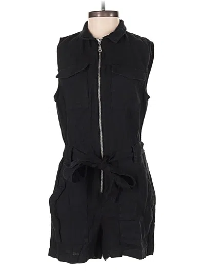 Pre-owned Bella Dahl Romper In Black