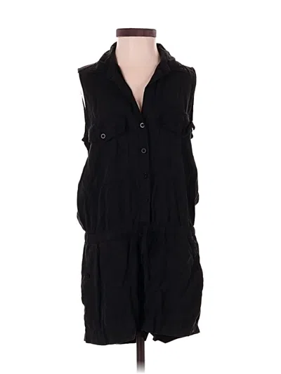 Pre-owned Bella Dahl Romper In Black