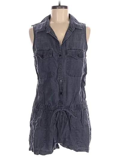 Pre-owned Bella Dahl Romper In Gray