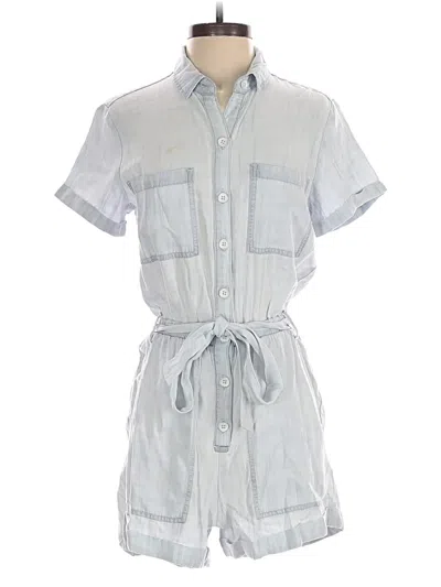 Pre-owned Bella Dahl Romper In Gray