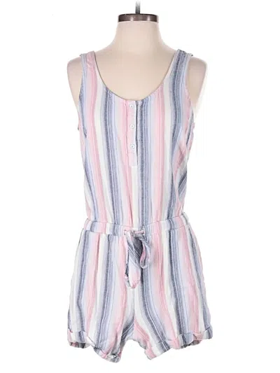 Pre-owned Bella Dahl Romper In White