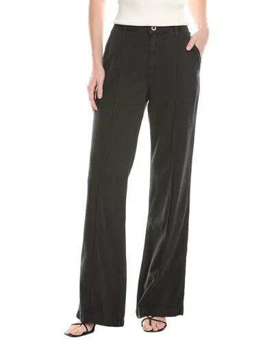 Bella Dahl Ryder Pintuck Wide Leg Pant In Black