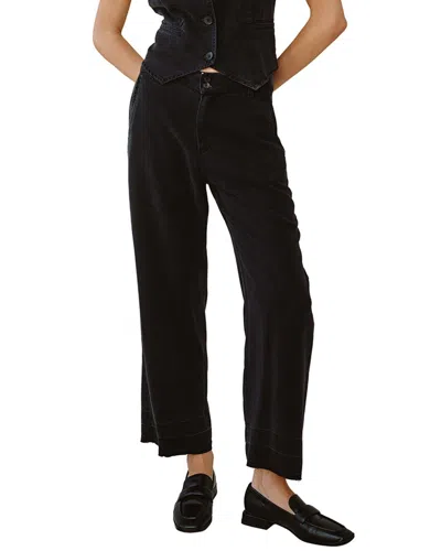 Bella Dahl Saige Wide Leg Crop Pant In Pattern