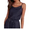 Bella Dahl Cowl Camisole In Black
