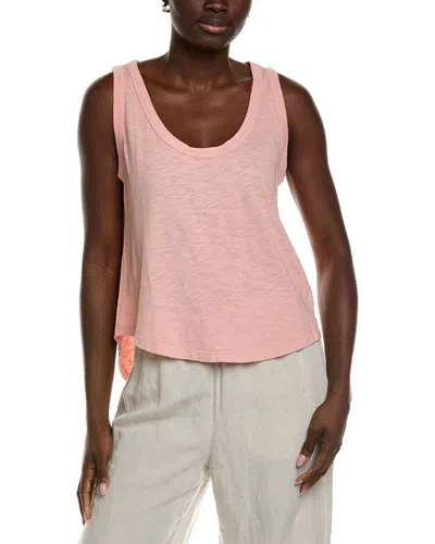 Bella Dahl Scoop Neck Tank Top In Pink