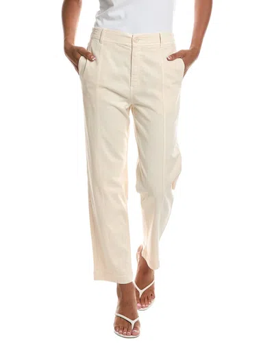 Bella Dahl Seamed Soft Barrel Pant In Neutral