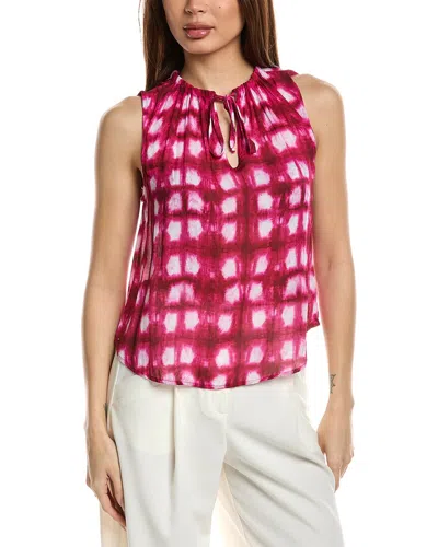 BELLA DAHL BELLA DAHL SHIRRED NECK PULLOVER