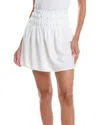 Bella Dahl Shirred Skirt In White