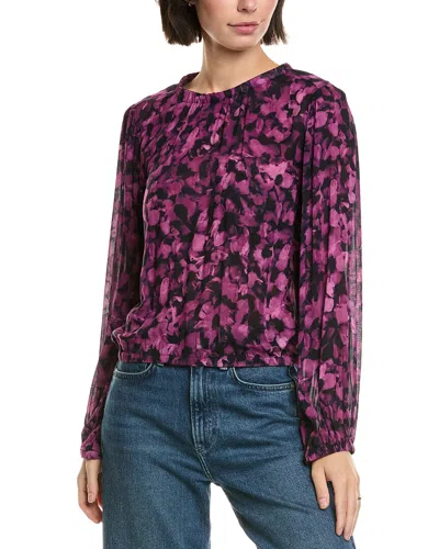 Bella Dahl Shirred Top In Multi