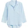 Bella Dahl Shirttail Button-up Shirt In Blue