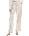 Bella Dahl Wide Leg Pant With Drawcord In Positano Stripe