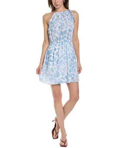 Bella Dahl Side Tie Halter Dress In Brown