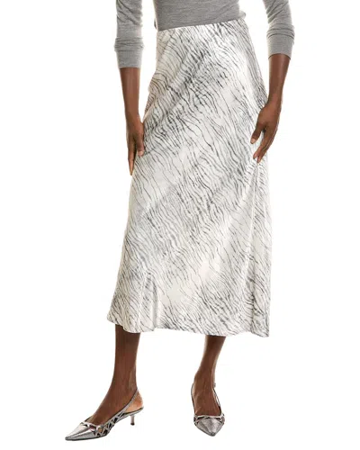 Bella Dahl Sleek Bias Maxi Skirt In Animal Print