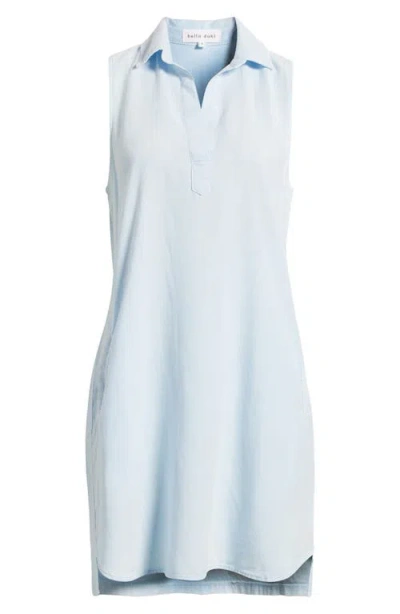Bella Dahl Sleeveless A-line Minidress In Clear Water