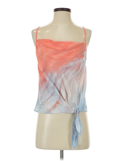 Pre-owned Bella Dahl Sleeveless Blouse In Blue