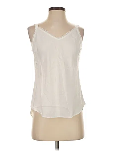 Pre-owned Bella Dahl Sleeveless Blouse In Ivory