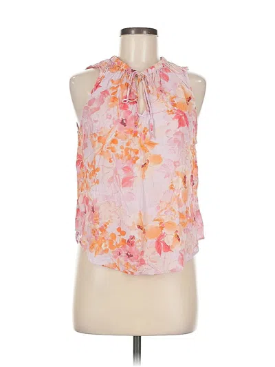 Pre-owned Bella Dahl Sleeveless Blouse In Pink