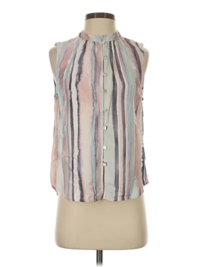 Pre-owned Bella Dahl Sleeveless Blouse In Pink