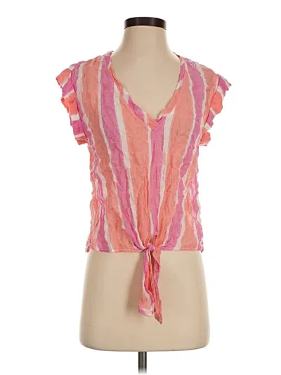 Pre-owned Bella Dahl Sleeveless Blouse In Pink