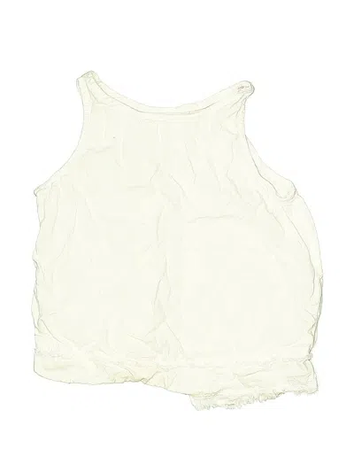 Pre-owned Bella Dahl Kids' Sleeveless Blouse In White