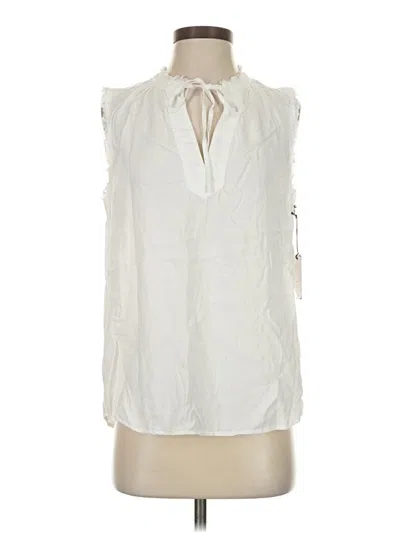Bella Dahl Sleeveless Blouse In White