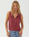 Bella Dahl Sleeveless Pullover In Brown