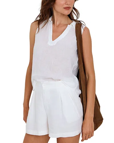 Bella Dahl Sleeveless Pullover In White
