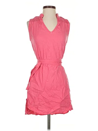 Pre-owned Bella Dahl Sleeveless Top Pink Cowl Neck Tops