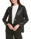 Bella Dahl Sloane Unstructured Blazer In Black