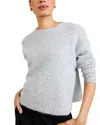 Bella Dahl Slouchy Sweater In Gray