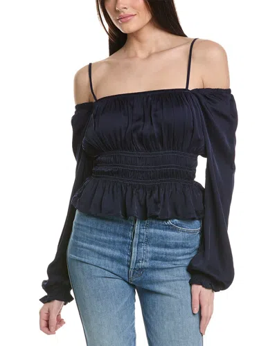 Bella Dahl Smocked Bodice Top
