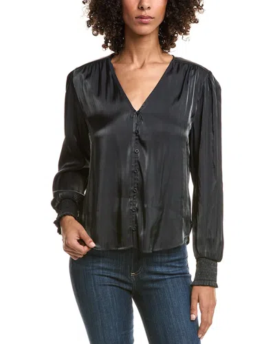 BELLA DAHL SMOCKED CUFF BLOUSE