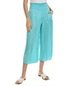 Bella Dahl Smocked Pant In Blue