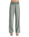 Bella Dahl Smocked Wide Leg Pants In Green