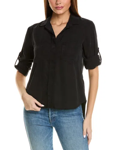 BELLA DAHL BELLA DAHL SPLIT BACK BUTTON-DOWN SHIRT