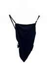 Bella Dahl Square Neck One Piece Swimsuit In Very Navy In Multi