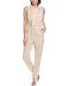 Bella Dahl Sunday-pocket Linen-blend Jumpsuit