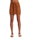 Bella Dahl Sunny Utility Skirt In Golden Henna In Brown